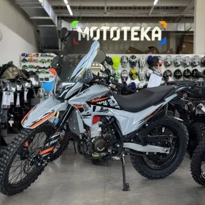 Мотоцикл кроссовый / эндуро Regulmoto (Регулмото) TE PRO NB300 серый с ПТС