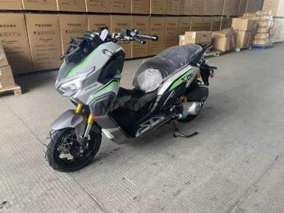 Скутер Regulmoto (Регулмото) XDV ADVENTURE 300CC 4T в комплекте с кофрами (LJ300T-18) EFI серый с ПТС