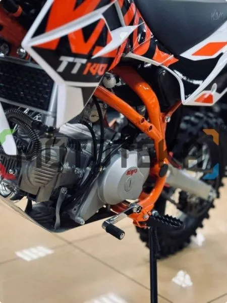 Питбайк KAYO (Кайо) BASIC TT140EM 17/14 KRZ (механ. сцепл., эл. стартер 2022 г.) | Мототека