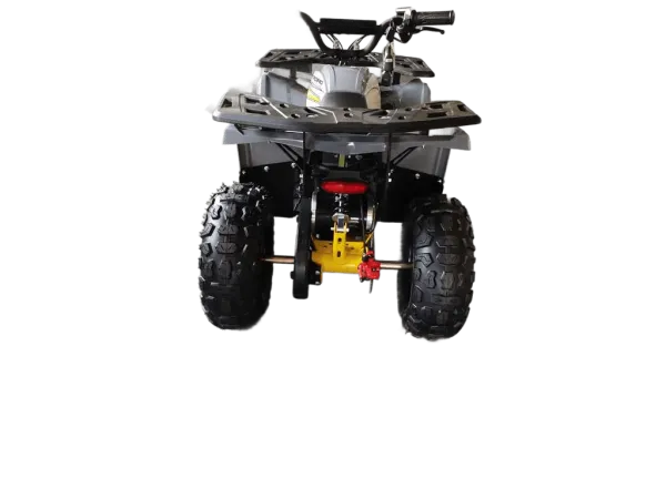 Электроквадроцикл детский Мотомир ORION 1000W серый/жёлтый (машинокомплект) | Мототека