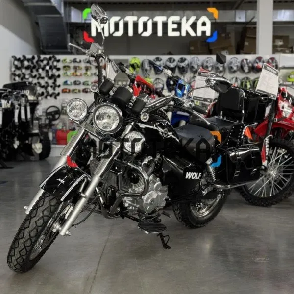 Мотоцикл чоппер / круизер MotoLand (Мотолэнд) WOLF 300 с ПТС | Мототека