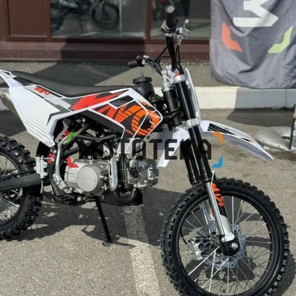 Питбайк KAYO (Кайо) M125EM 7/14 (механ. сцепл., эл. стартер 2025 г.) | Мототека