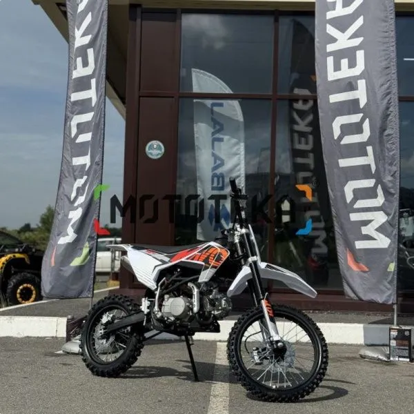 Питбайк KAYO (Кайо) M125EM 7/14 (механ. сцепл., эл. стартер 2025 г.) | Мототека