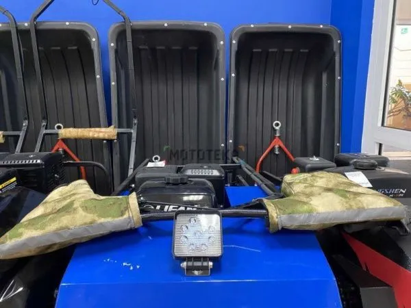 Муфты Voskont (Восконт) для руля мотобуксировщика / снегохода утепленные увеличенные | Мототека