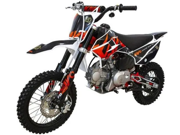 Питбайк KAYO (Кайо) MINI TD125 14/12 (п/автомат, эл. стартер 2024 г.) | Мототека
