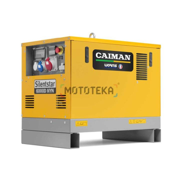 Электрогенератор дизельный Caiman (Кайман) Silentstar 6000DMYN 5 с блоком автозапуска Электрогенератор дизельный Caiman (Кайман) Silentstar 6000DMYN 5 с блоком автозапуска