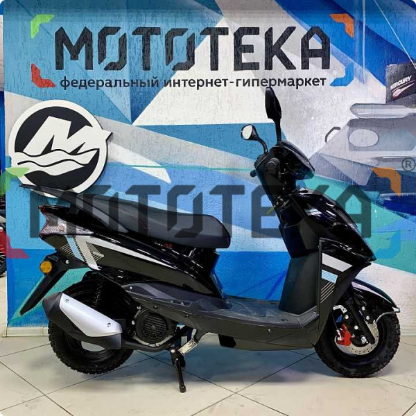 Скутер Мотомир SCIROCCO 49.9 (110) чёрный | Мототека