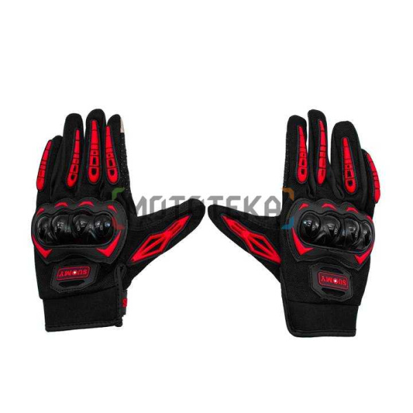 Мотоперчатки Suomy (Суоми) SU33 Красный XXL | Мототека