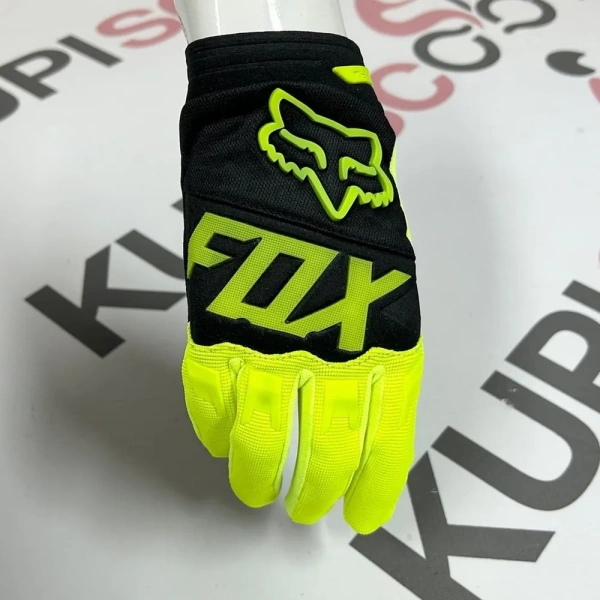 Перчатки FOX (Фокс) 5 Зеленый/черный XXL | Мототека